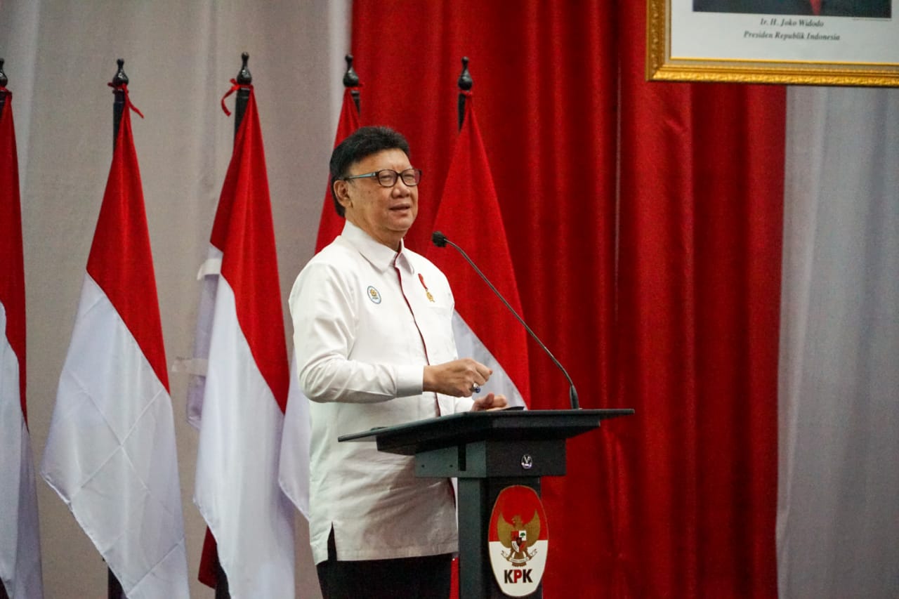 20201221 Penandatanganan Perjanjian Kerja Sama Tentang Penanganan Pengaduan dalam Upaya Pemberantasan Tindak Pidana Korupsi antara KPK dan KLOPBUMNBUMD 6