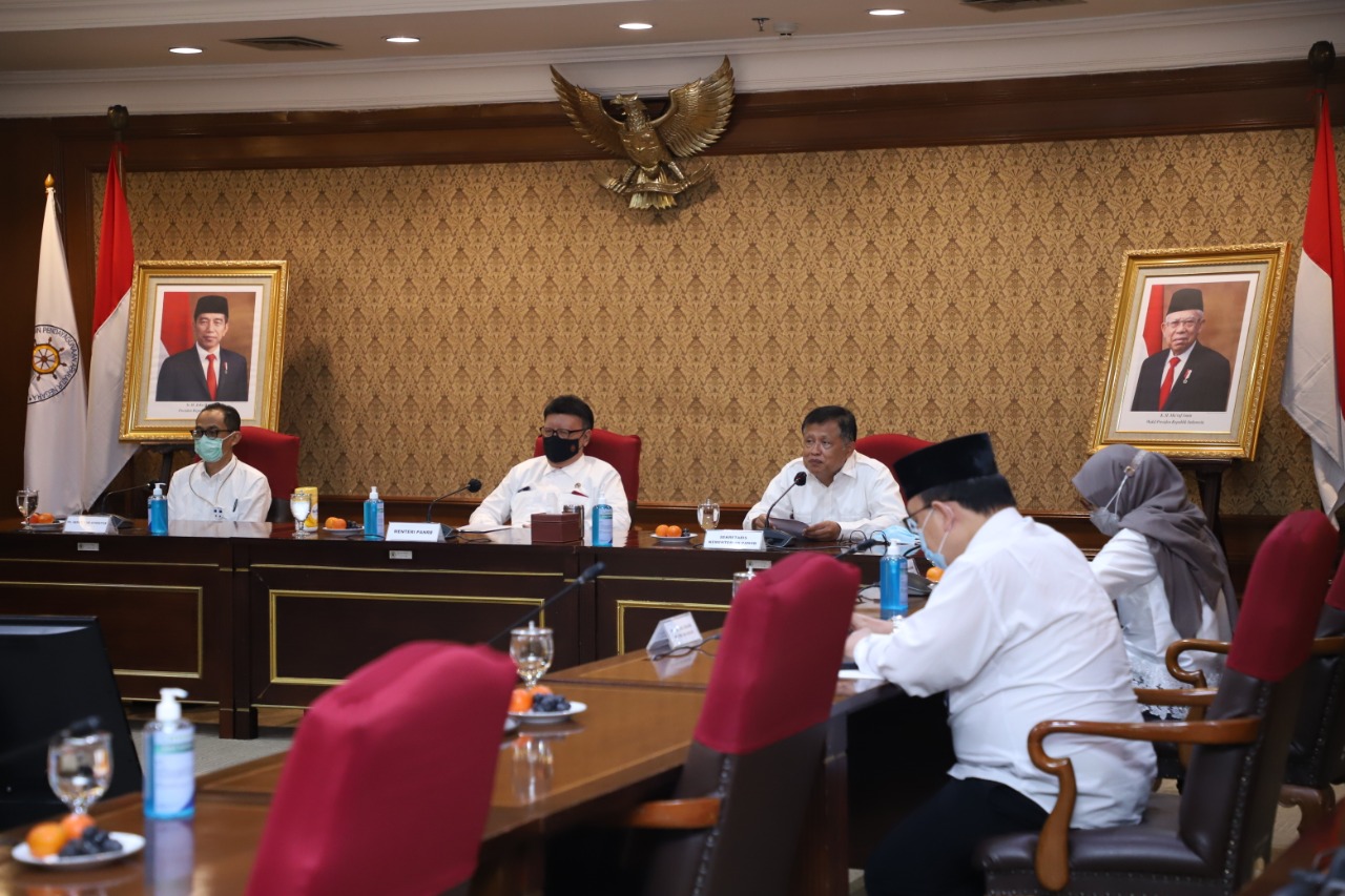 20201229 Penandatanganan MoU bersama LAN dan Pemprov Jatim terkait Corporate University 8