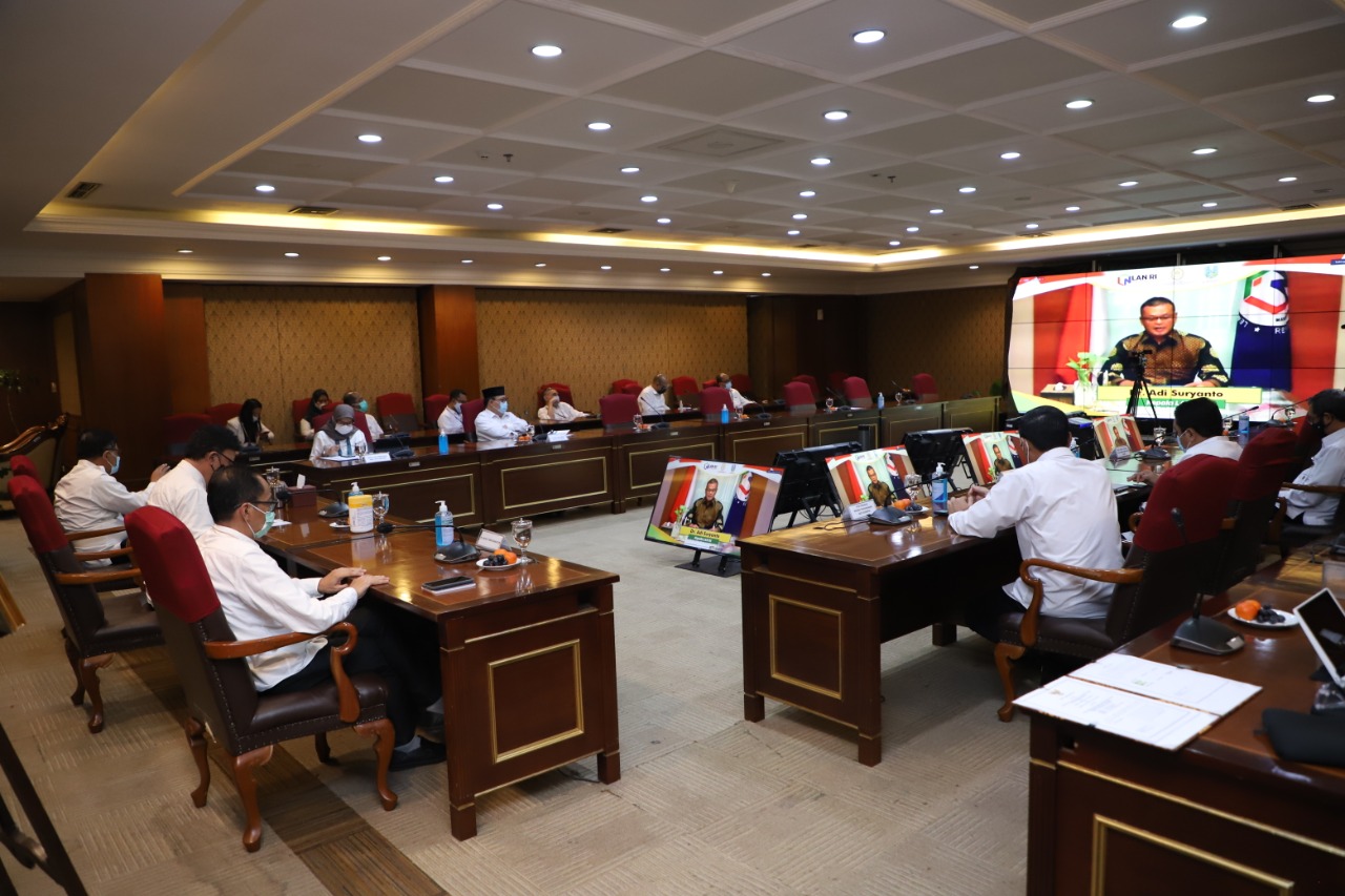 20201229 Penandatanganan MoU bersama LAN dan Pemprov Jatim terkait Corporate University 8