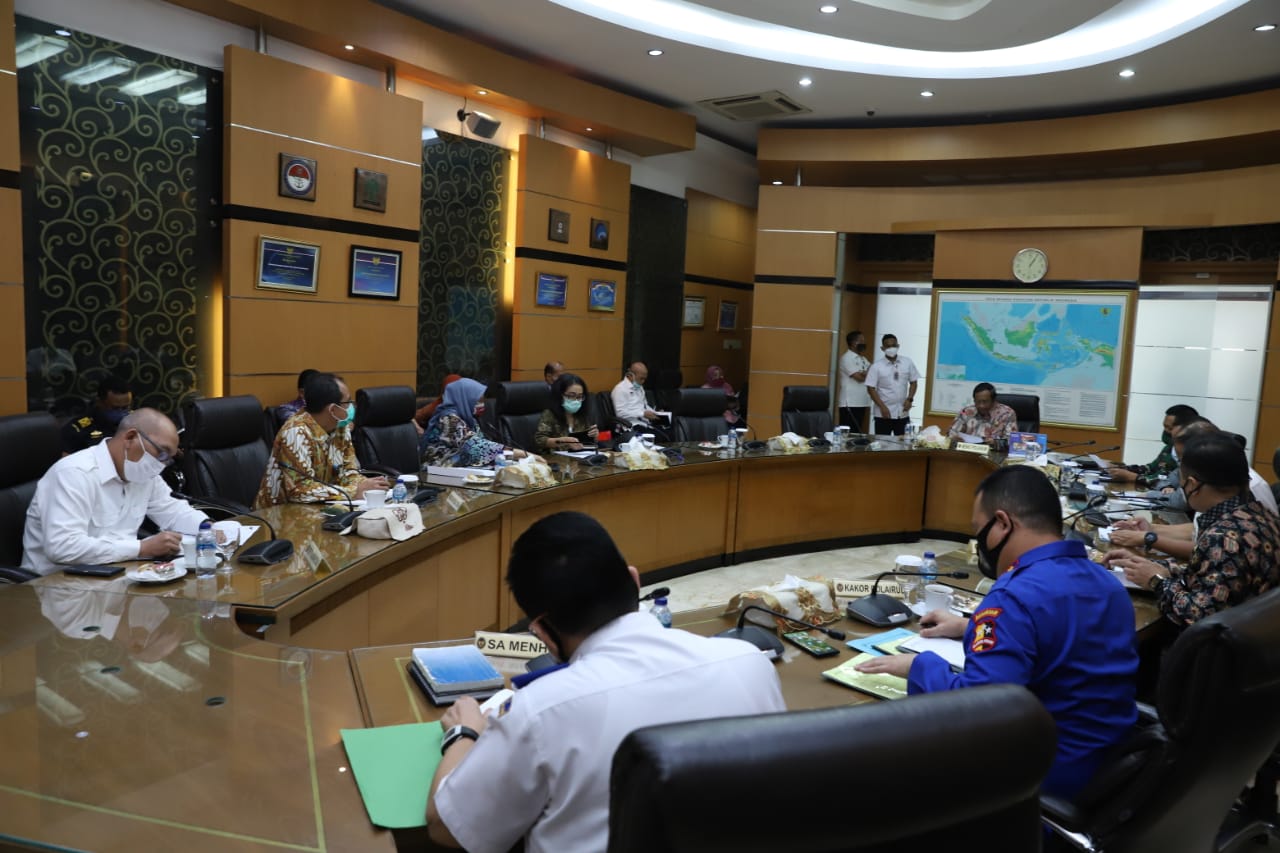 20200528 Rakorsus Rancangan Peraturan Pemerintah tentang Keamanan dan Keselamatan Laut dan Pantai 8