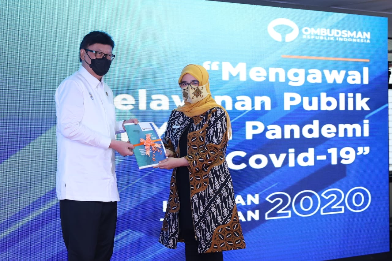 20210208 Peluncuran Laporan Tahunan Ombudsman RI Tahun 2020 1