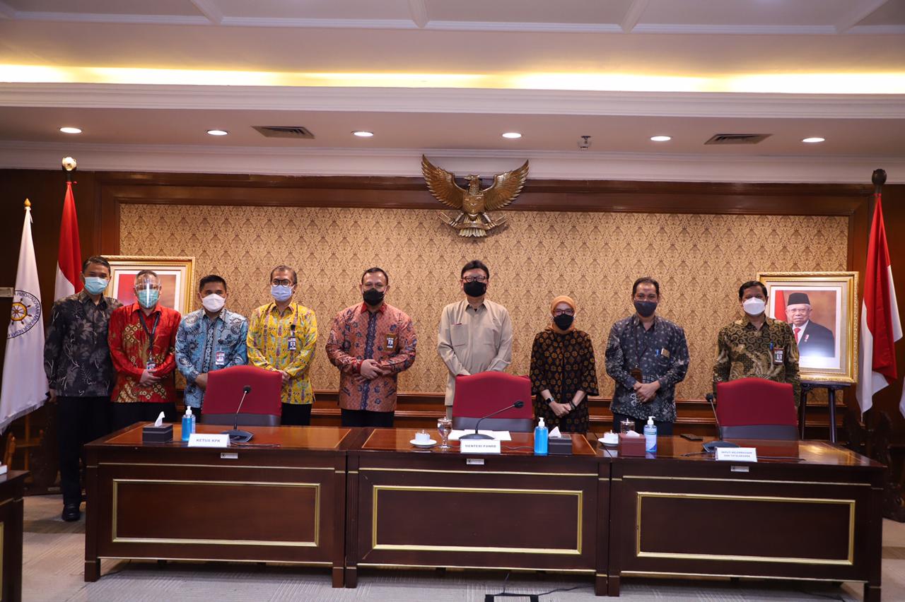 20210211 audiensi Ketua Komisi Pemberantasan Korupsi Firli Bahuri 5
