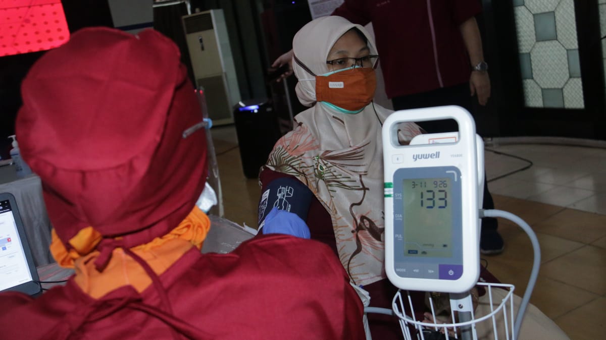 20210310 Vaksinasi Covid 19 Tahap Pertama di Kementerian PANRB 13