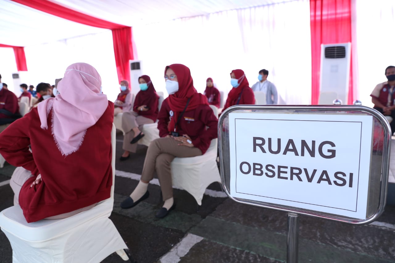 20210310 Vaksinasi Covid 19 Tahap Pertama di Kementerian PANRB 13