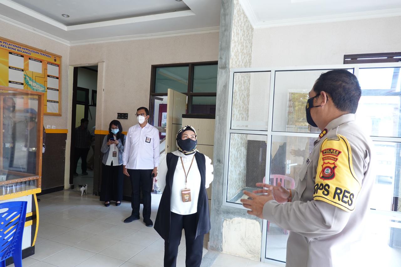 20210316 Meninjau Layanan SIM dan SKCK Polres Bone Bolango 8