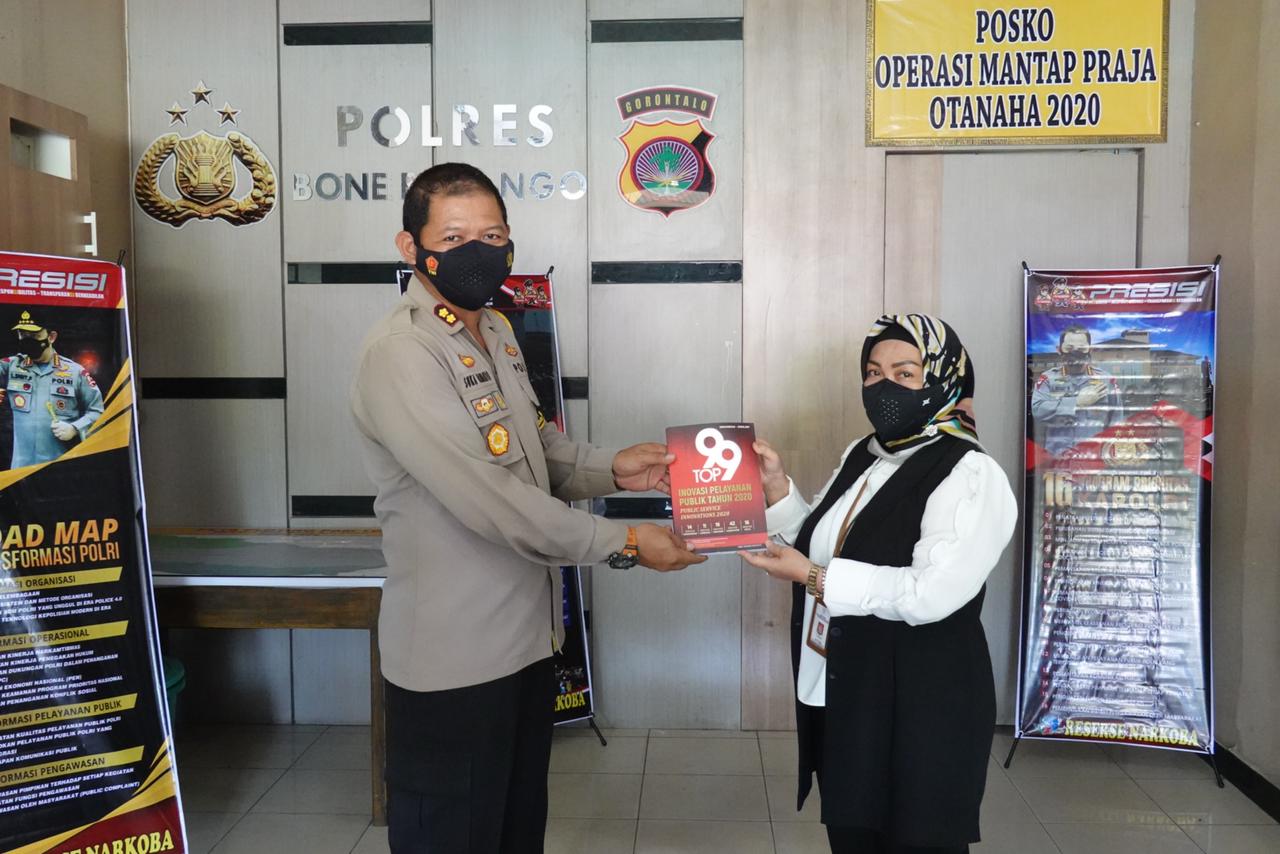 20210316 Meninjau Layanan SIM dan SKCK Polres Bone Bolango 8