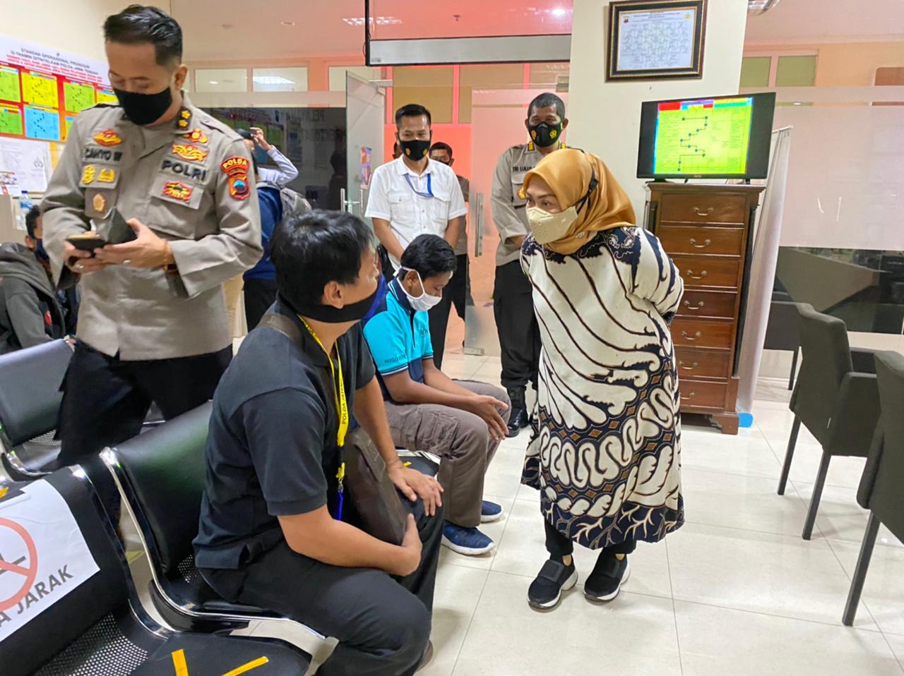 20210318 Meninjau Pelayanan di Polda Jawa Tengah 7