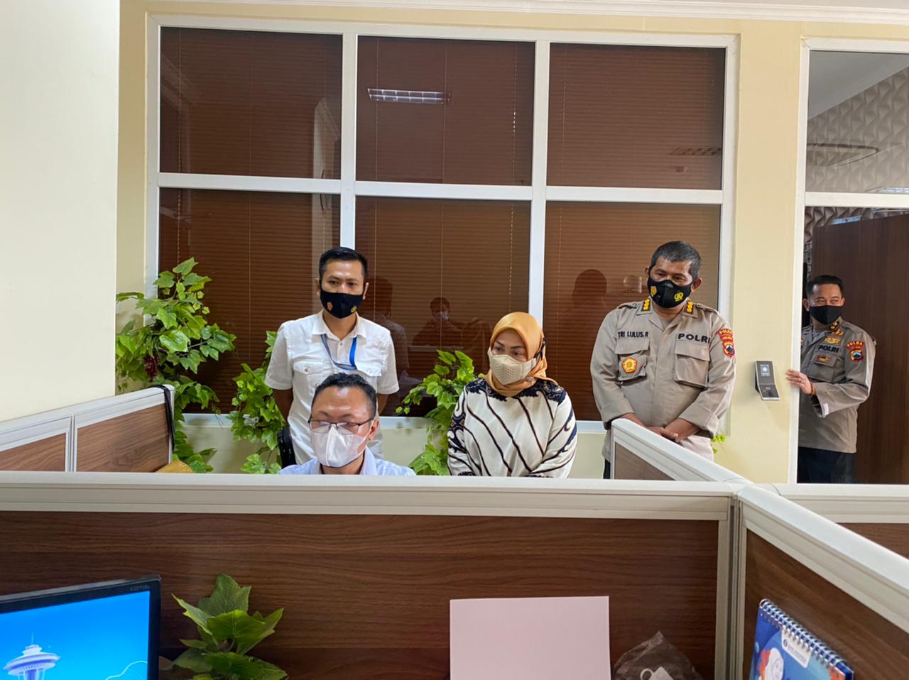 20210318 Meninjau Pelayanan di Polda Jawa Tengah 7