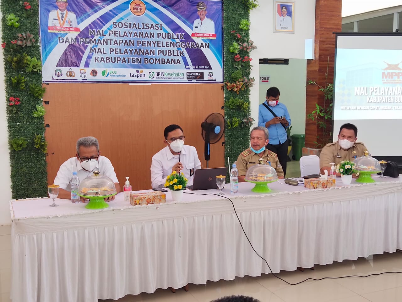 20210323 Meninjau Persiapan Penyelenggaraan MPP Kabupaten Bombana 5