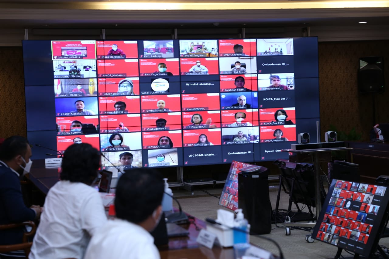 20210323 Pertemuan Penguatan Komitmen Pelaksanaan SP4N LAPOR 9
