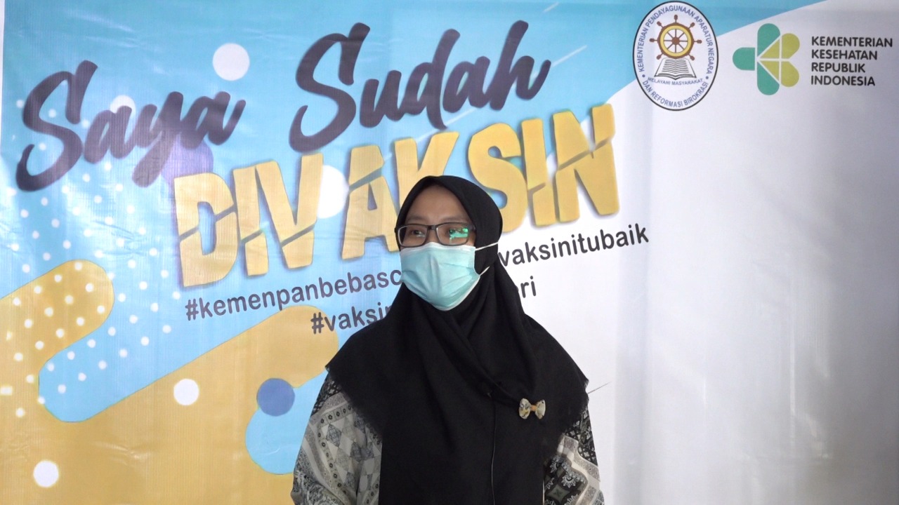 20210325 ASN Muda Kementerian PANRB Ajak Masyarakat Tak Takut Vaksin Covid 19 1