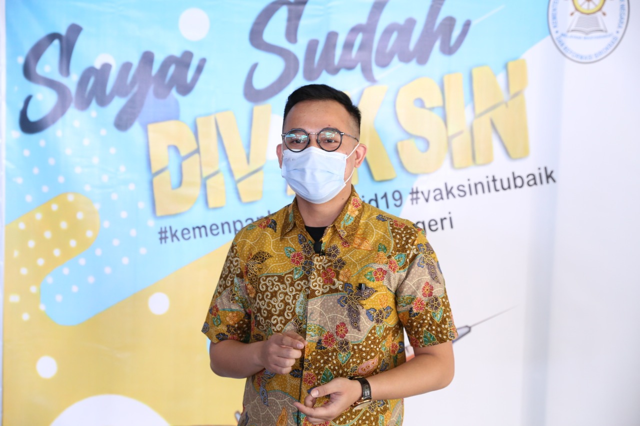 20210325 ASN Muda Kementerian PANRB Ajak Masyarakat Tak Takut Vaksin Covid 19 2