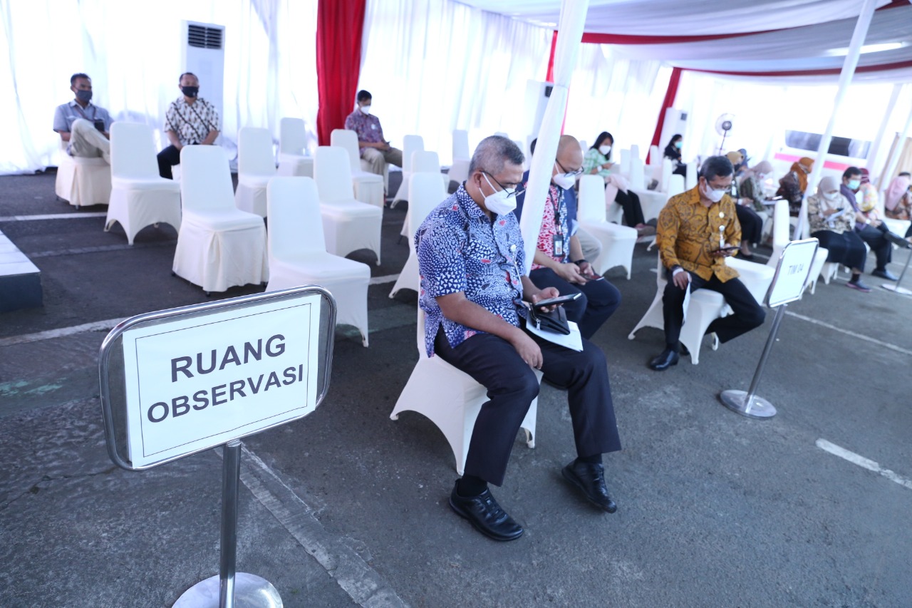 20210325 Vaksinasi Covid 19 Tahap Kedua di Kementerian PANRB 10