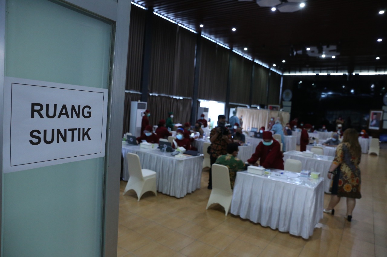 20210325 Vaksinasi Covid 19 Tahap Kedua di Kementerian PANRB 10