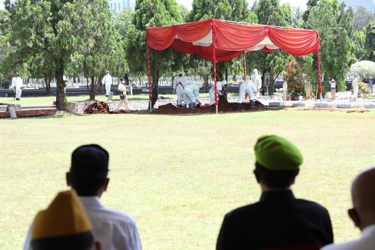 20210326 Upacara Pemakaman Letjen TNI Purn. Rais Abin 8