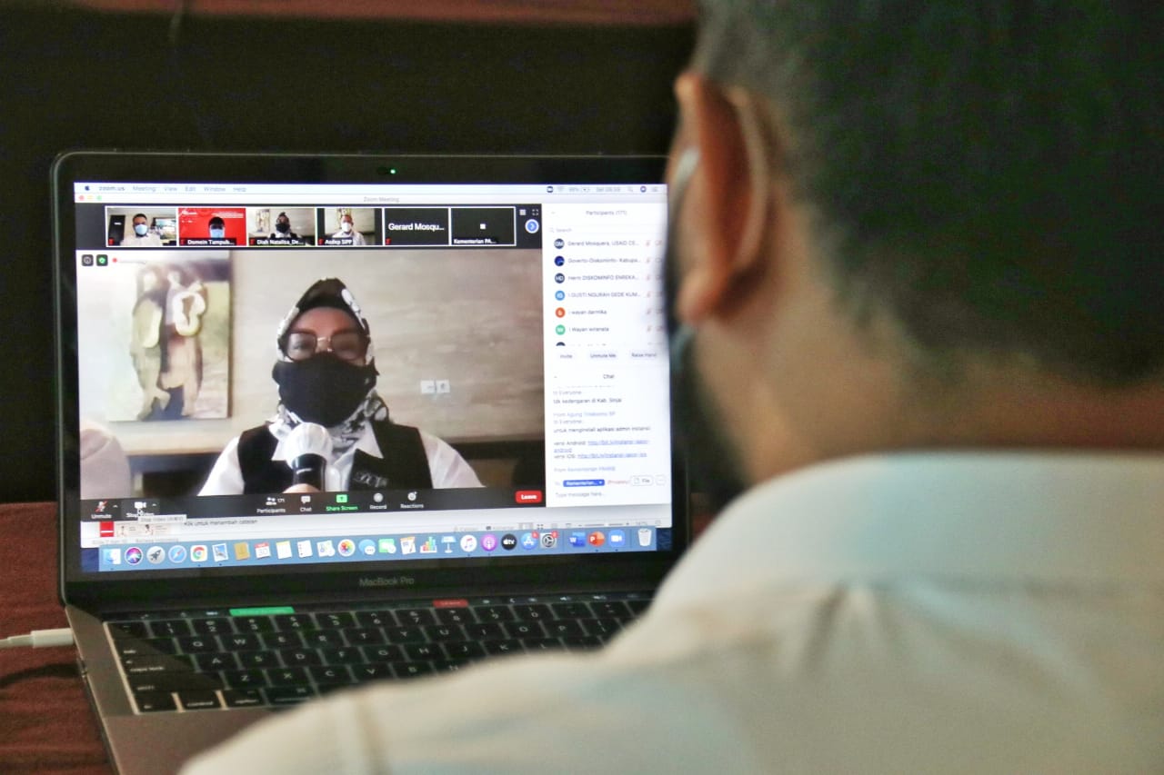 20210330 Peluncuran dan Bimtek Aplikasi Mobile Pengelola SP4N LAPOR Hari ke 2 8