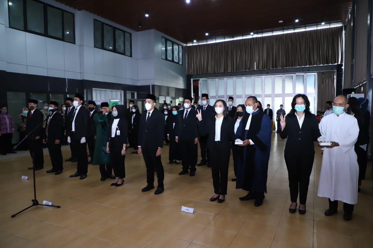 20210401 Pelantikan Pejabat Fungsional Kemenpan RB dan Pengambilan Sumpah Jabatan CPNS STAN Tahun 2019 Kemenpan RB dan KASN 11