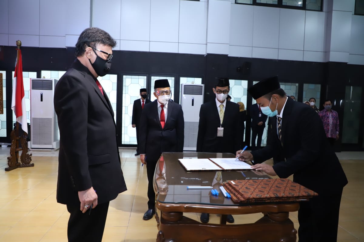 20210401 Pelantikan Pejabat Fungsional Kemenpan RB dan Pengambilan Sumpah Jabatan CPNS STAN Tahun 2019 Kemenpan RB dan KASN 11