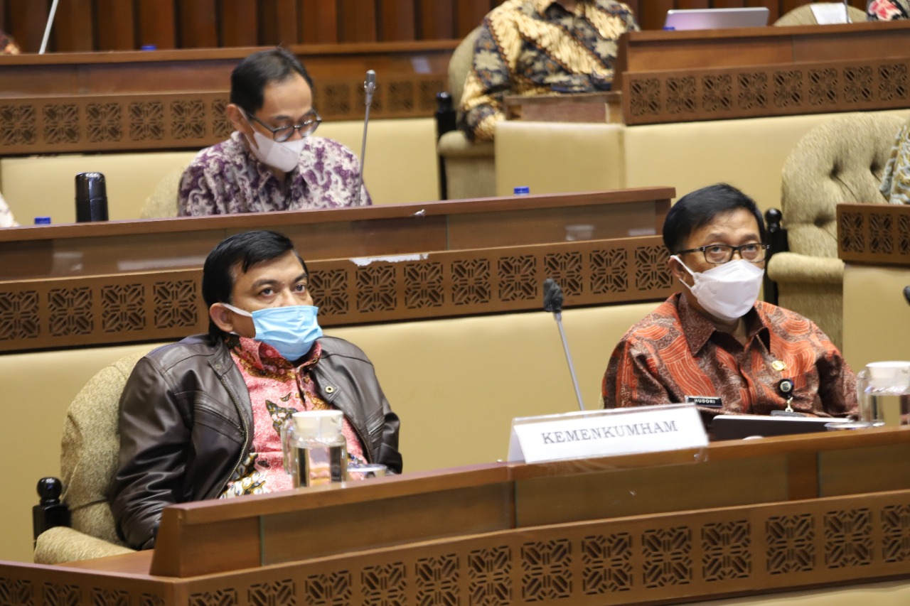 20210408 Rapat Kerja dengan Komisi II Dewan Perwakilan Rakyat DPR RI 11