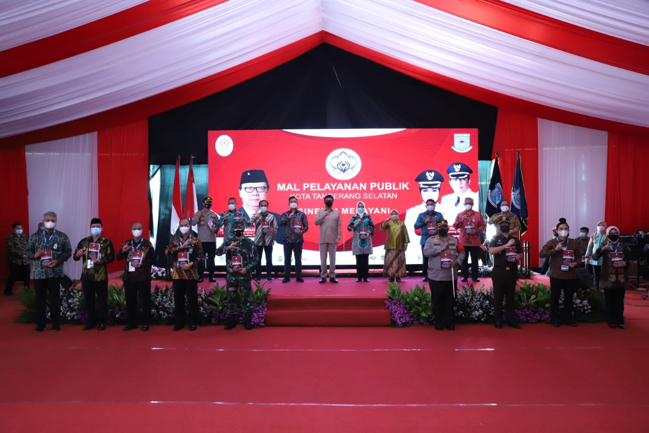 20210415 Peresmian dan Peninjauan MPP Kota Tangerang Selatan 20