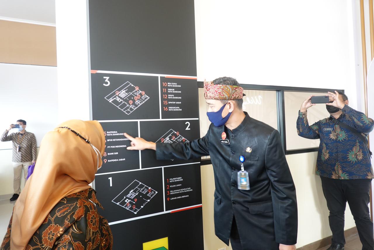 20210610 Peninjauan Persiapan Peresmian Gerai Pelayanan Publik Kota Bandung 8