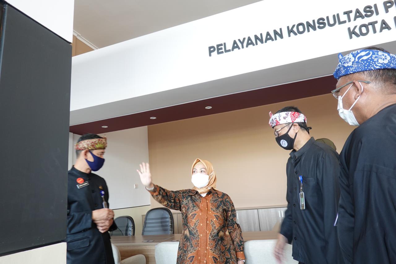20210610 Peninjauan Persiapan Peresmian Gerai Pelayanan Publik Kota Bandung 8