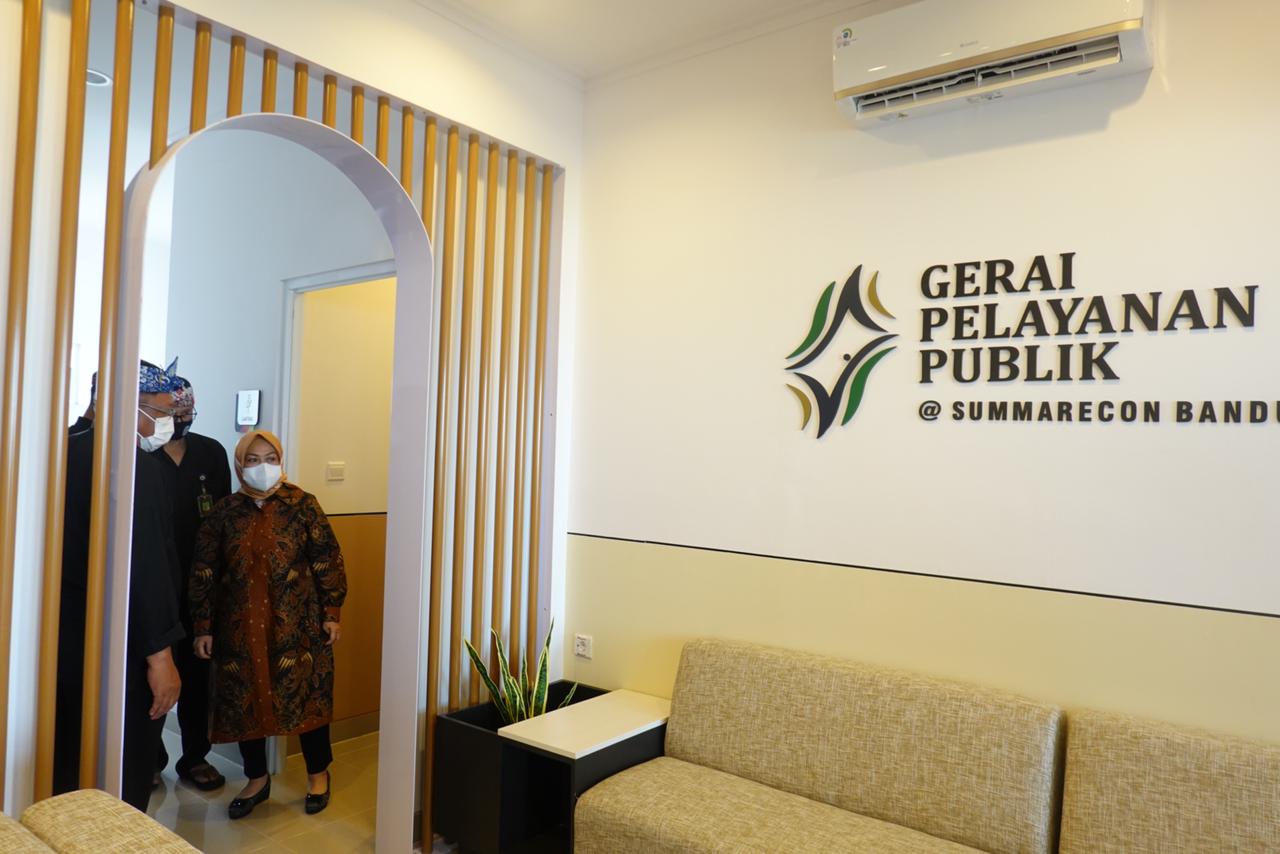 20210610 Peninjauan Persiapan Peresmian Gerai Pelayanan Publik Kota Bandung 8