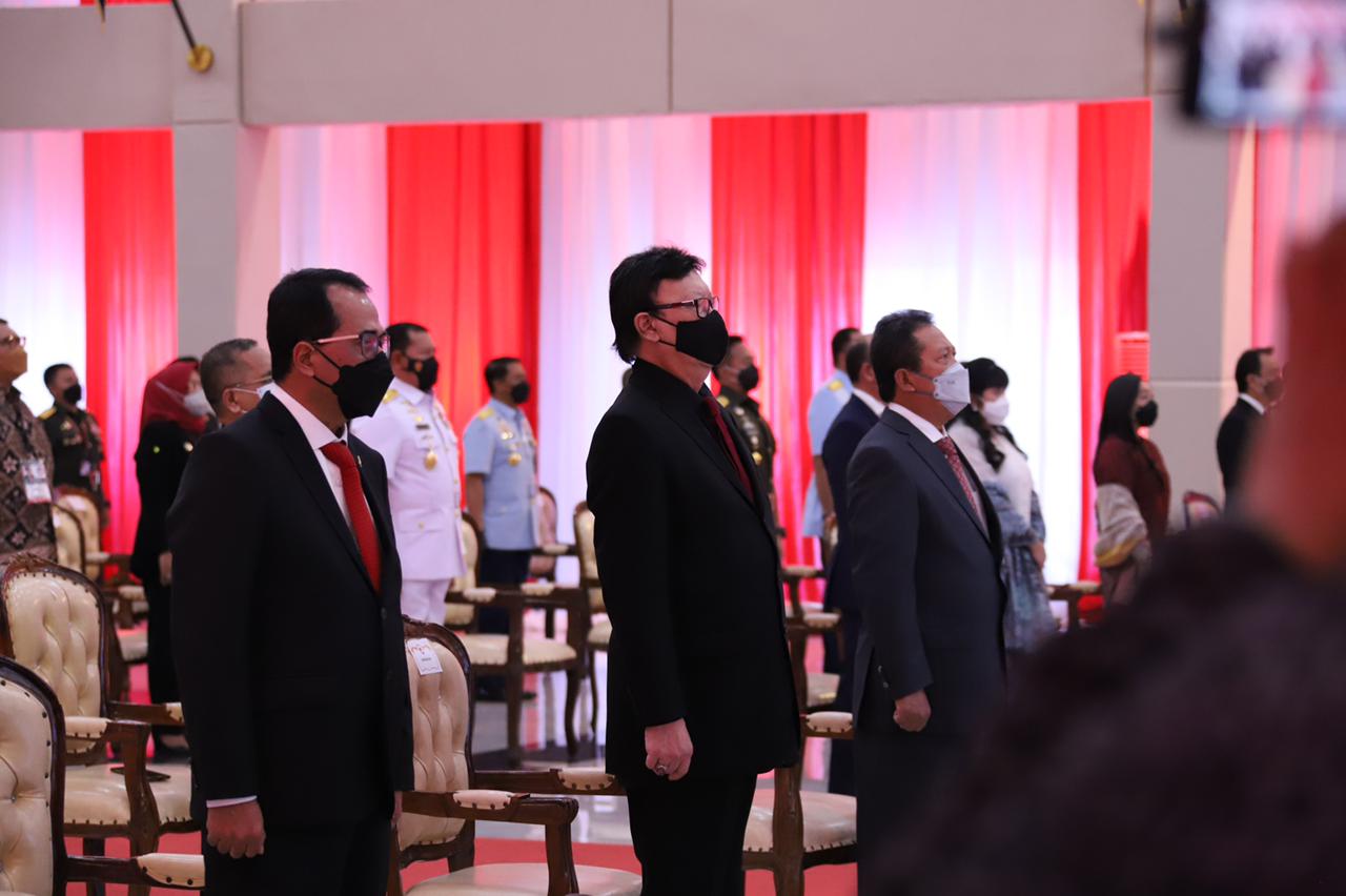 20210611 Menghadiri Sidang Senat Terbuka Presiden ke 5 RI 9