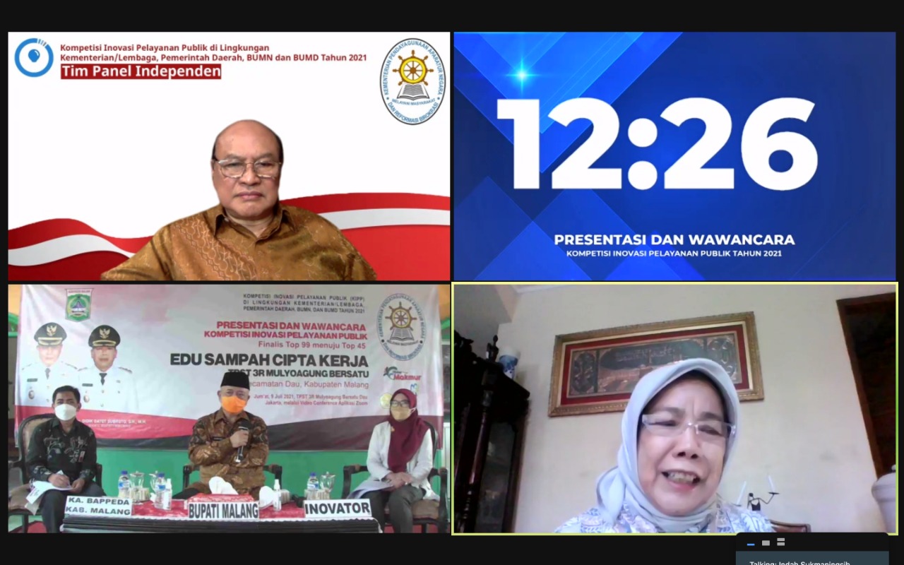20210709 Kab. Malang Edu Sampah Cipta Kerja 3