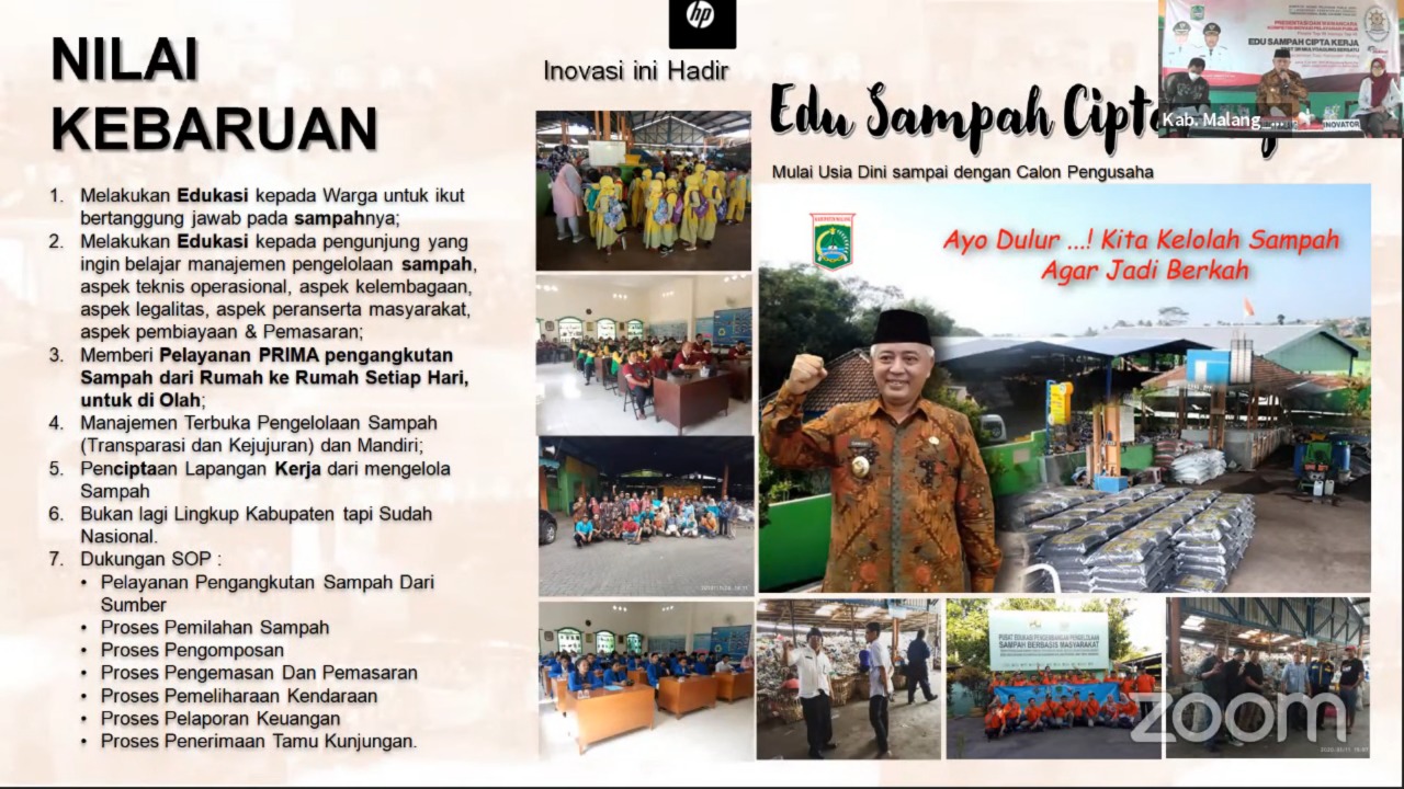 20210709 Kab. Malang Edu Sampah Cipta Kerja 3