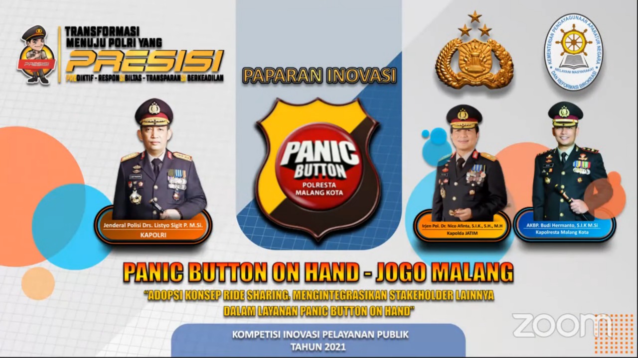 20210709 Polresta Malang Kota Panic Button on Hand Polresta Malang Kota 3