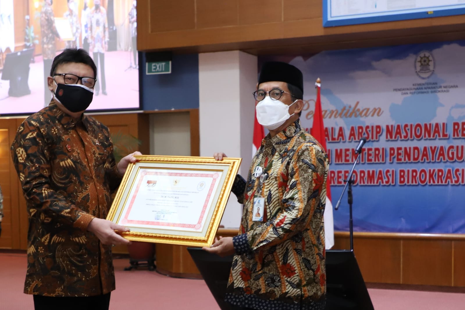 20210715 Pelantikan Kepala ANRI 1