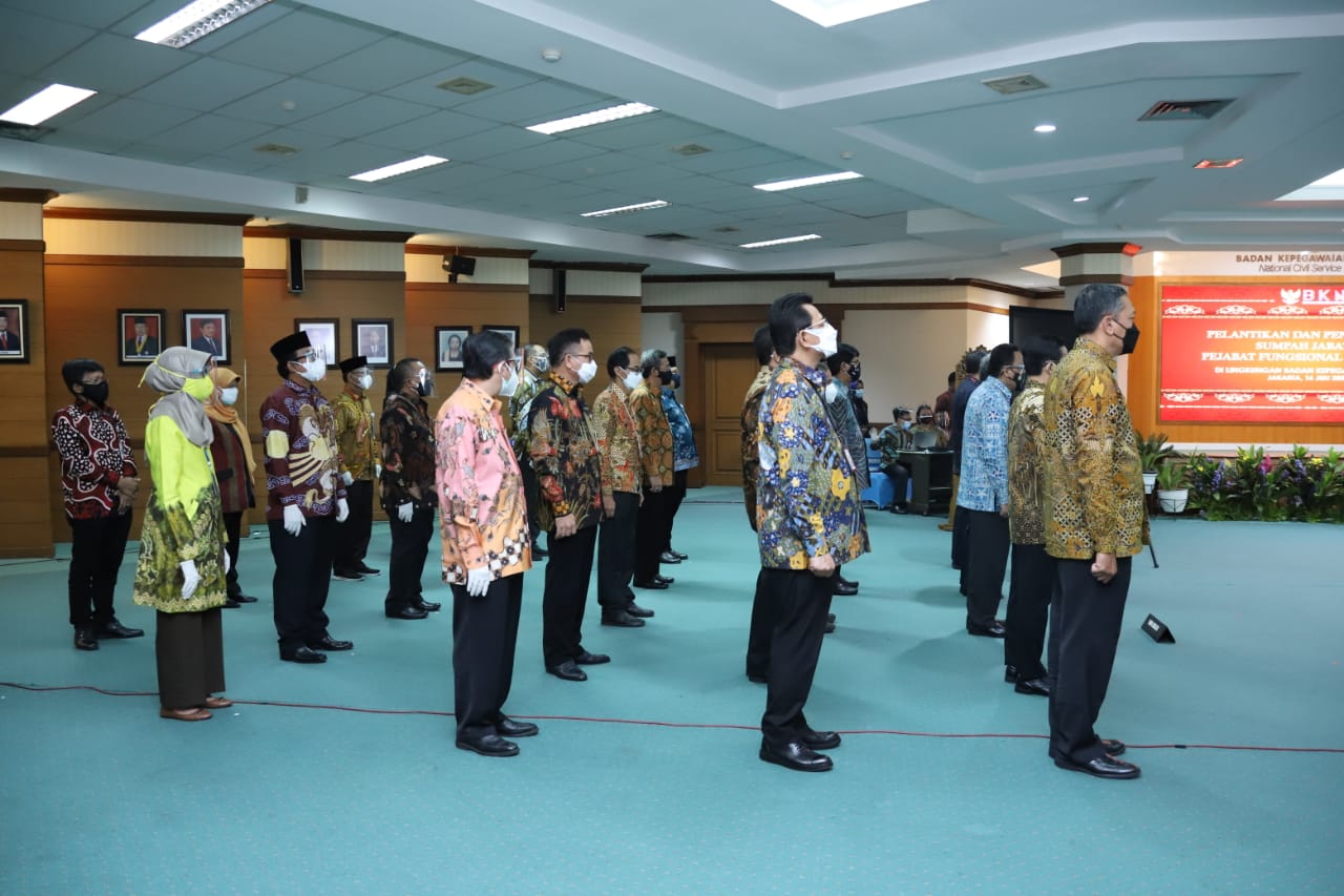 20210716 Pelantikan Pejabat Fungsional Ahli Utama BKN 13