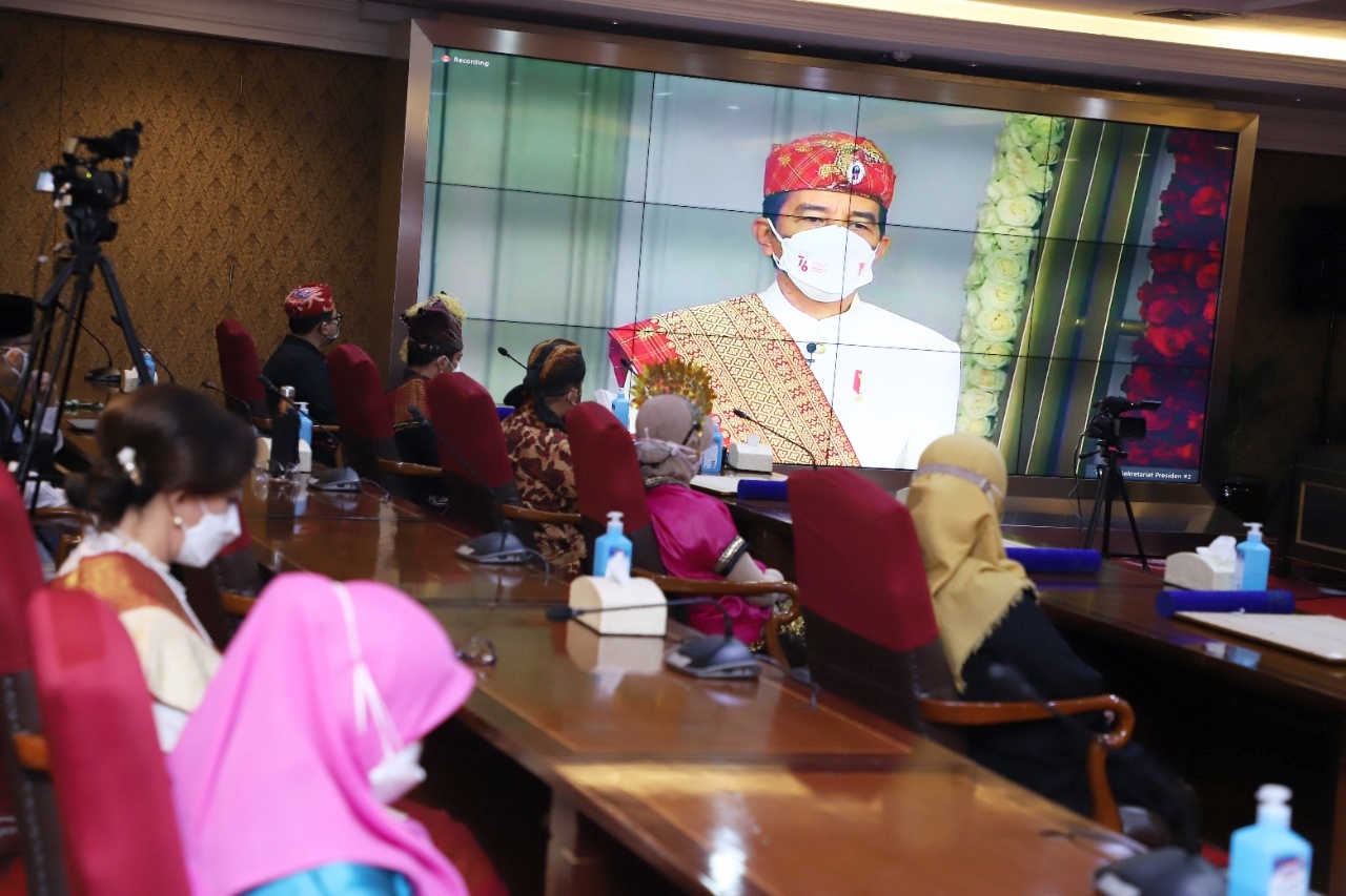 20210817 Upacara Peringatan Detik Detik Proklamasi Kemerdekaan Republik Indonesia ke 76 11