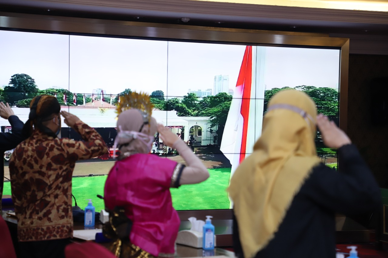20210817 Upacara Peringatan Detik Detik Proklamasi Kemerdekaan Republik Indonesia ke 76 11