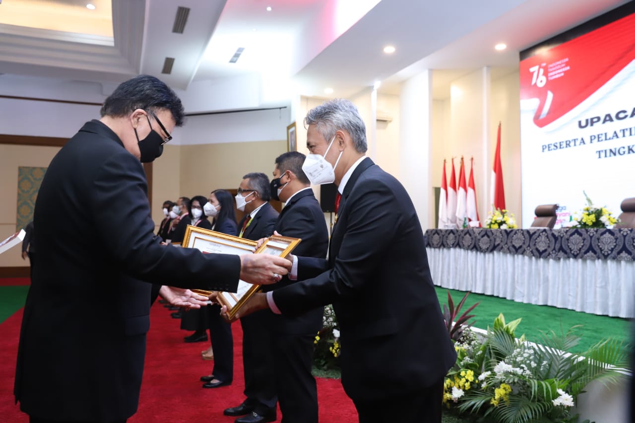20210902 Pelepasan Peserta PKN Tingkat I Angkatan XLIX 1