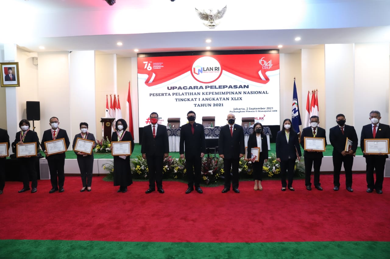 20210902 Pelepasan Peserta PKN Tingkat I Angkatan XLIX 1