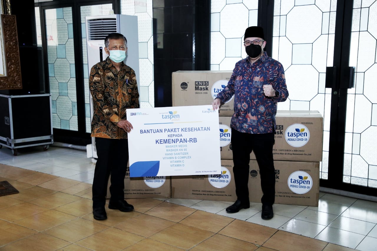 20210902 Penyerahan Bantuan Paket Kesehatan dari PT Taspen 6