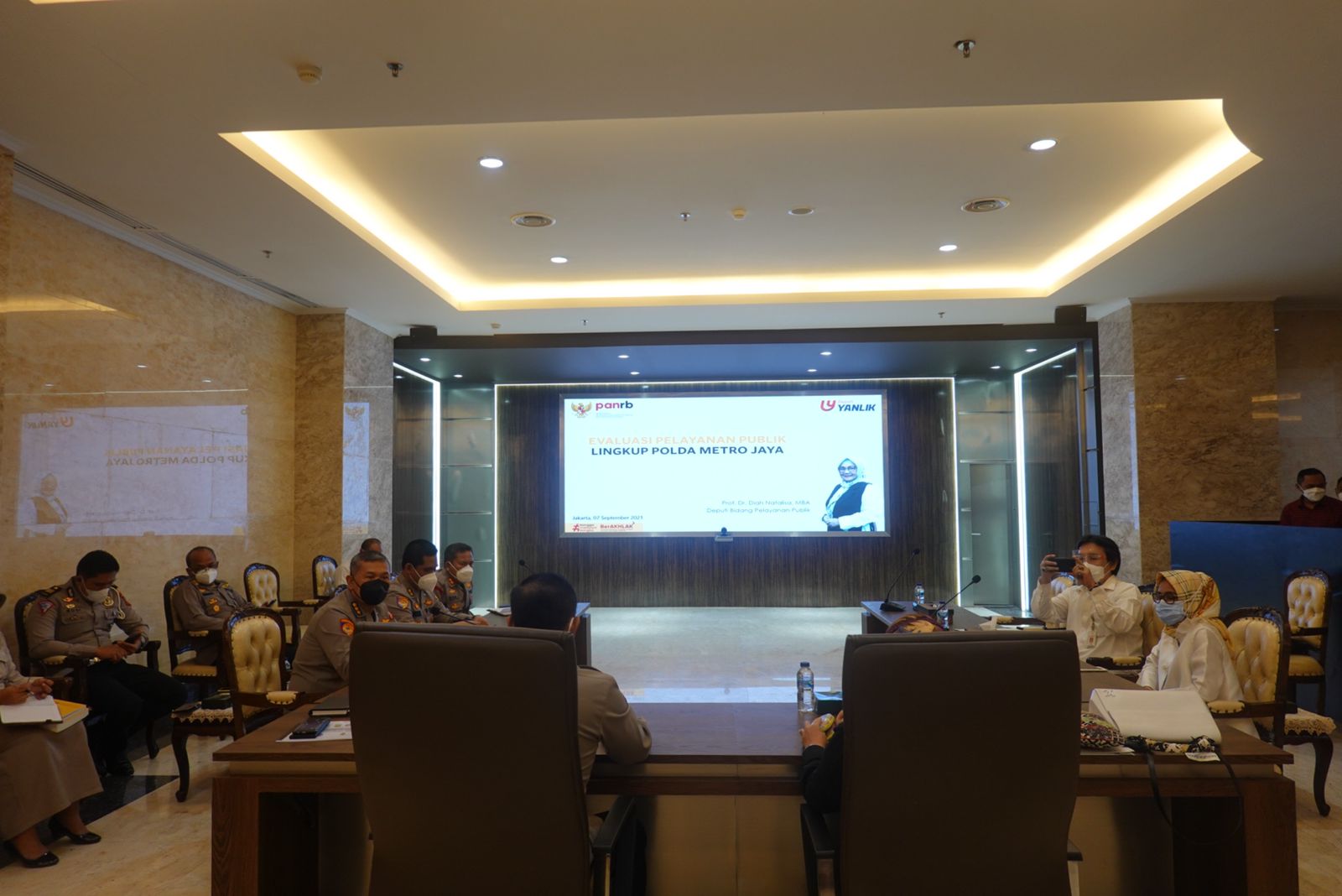 20210907 Audiensi Peningkatan Kualitas Pelayanan Publik di Lingkungan Polda Metro Jaya tahun 2031 2
