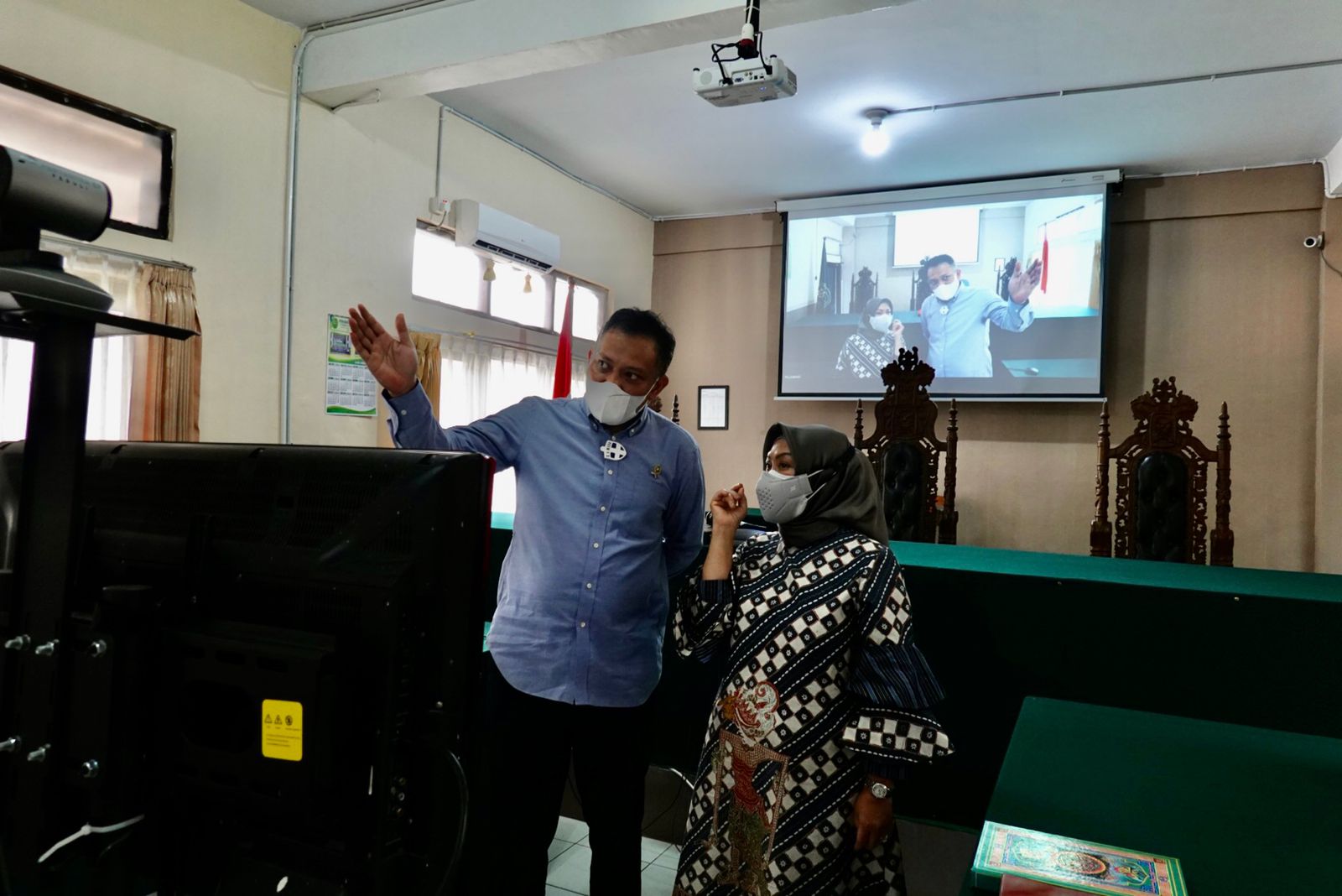 20210929 Meninjau Pelayanan Pengadilan Negeri Subang dan Polres Subang 7