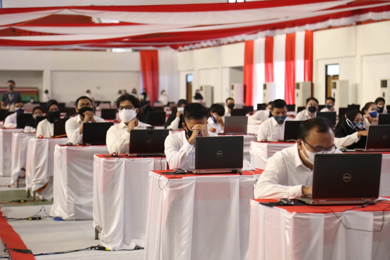 20211015 SKD CPNS Kementerian PANRB T.A 2021 di Jakarta Hari Pertama 13