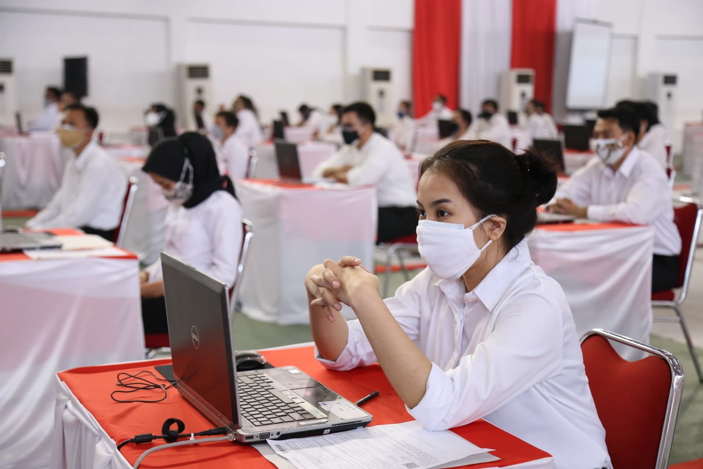 20211015 SKD CPNS Kementerian PANRB T.A 2021 di Jakarta Hari Pertama 13