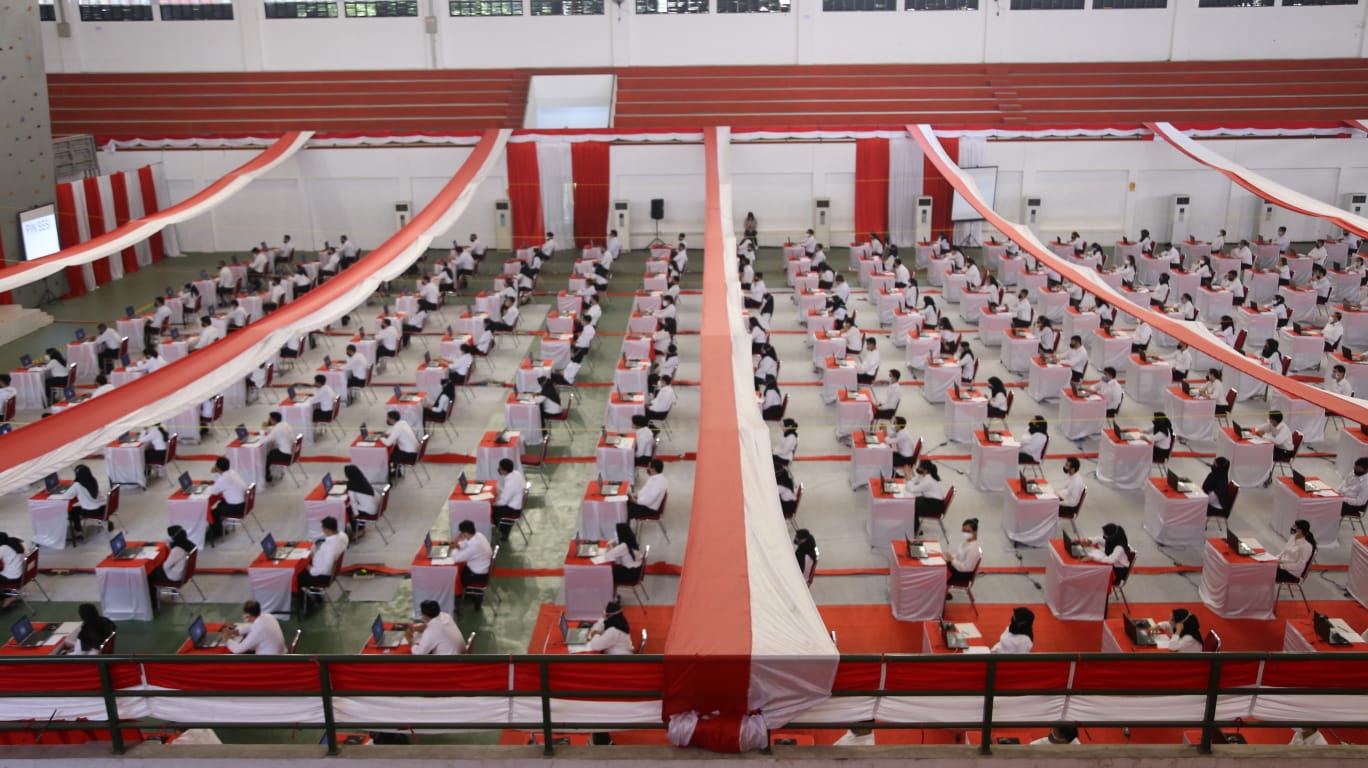 20211015 SKD CPNS Kementerian PANRB T.A 2021 di Jakarta Hari Pertama 14