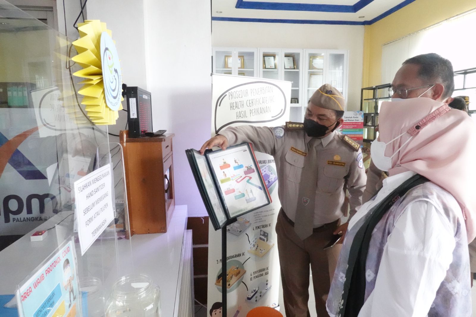 20211018 Meninjau Persiapan MPP Kota Palangka Raya 9