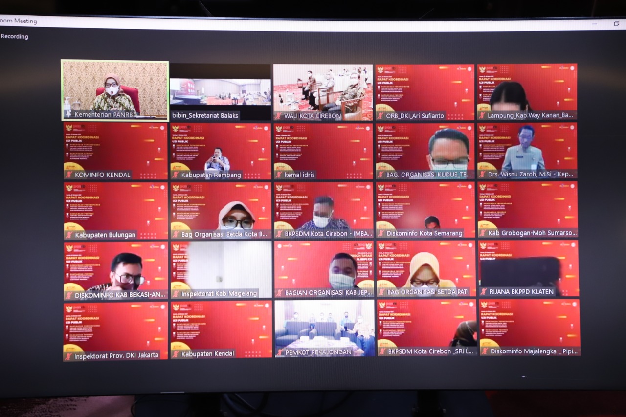 20211021 Rapat Koordinasi bidang Kelembagaan dan Tata Laksana 11