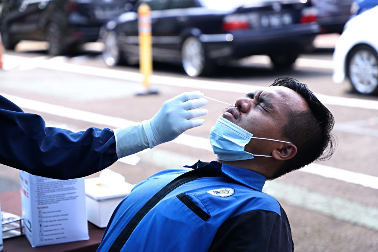 20211021 Tes Swab PCR di Lingkungan Kementerian PANRB 1