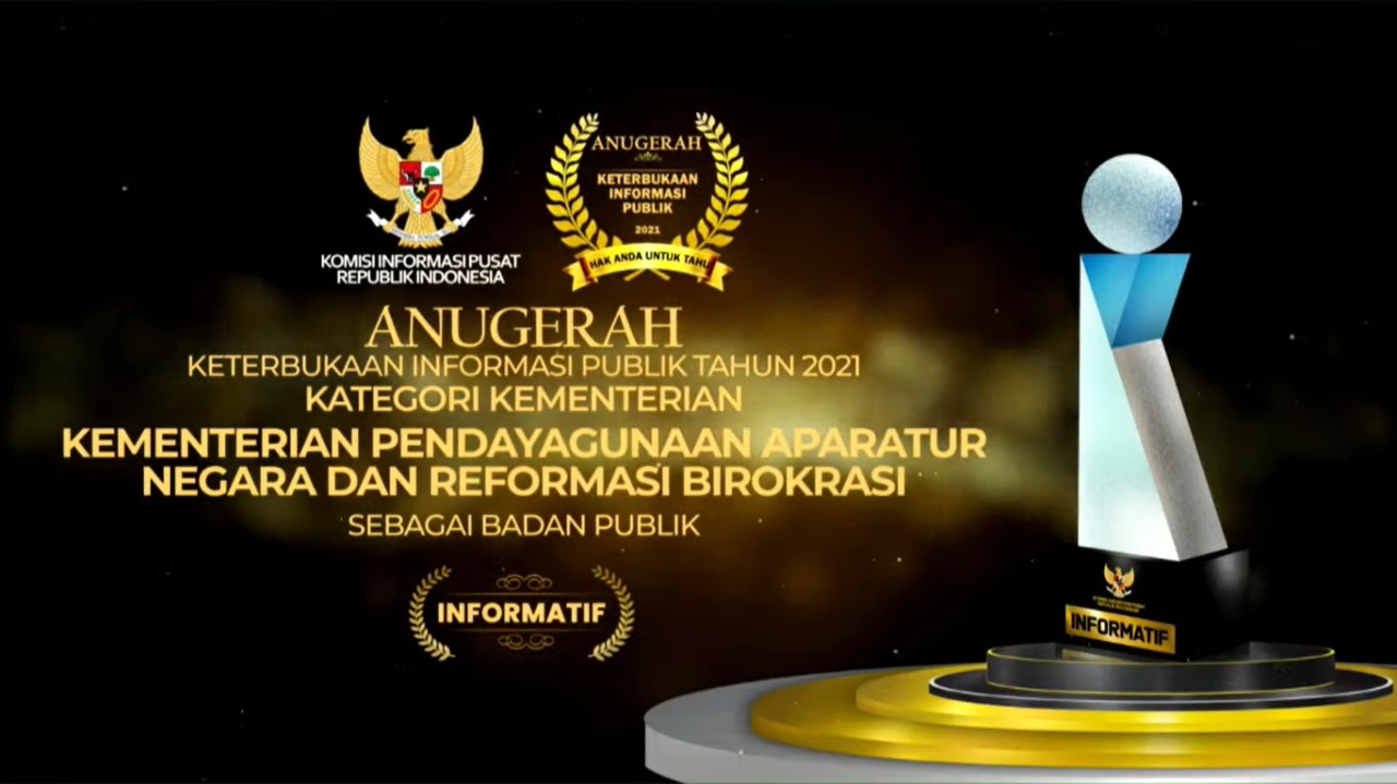 20211026 Kementerian PANRB Kembali Raih Predikat Badan Publik Informatif 3