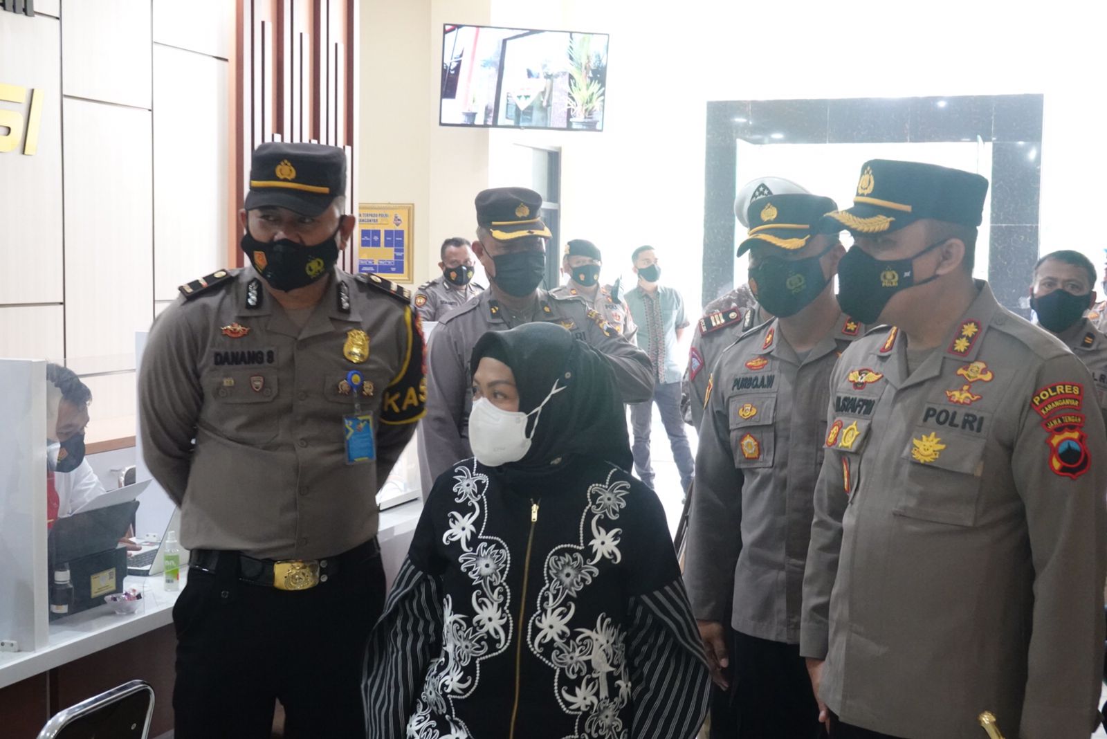 20211029 Meninjau Persiapan MPP Karanganyar dan Polres Karanganyar 8