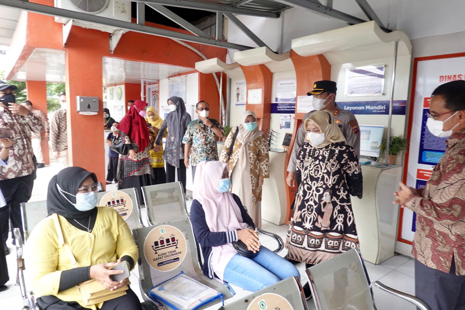 20211104 Meninjau Pelayanan Disdukcapil Kabupaten Padang Pariaman 5