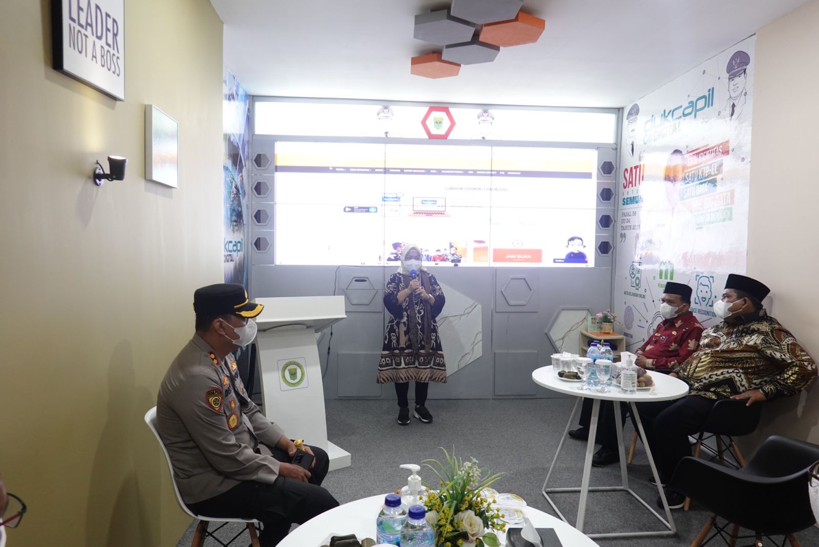 20211104 Meninjau Pelayanan Disdukcapil Kabupaten Padang Pariaman 3